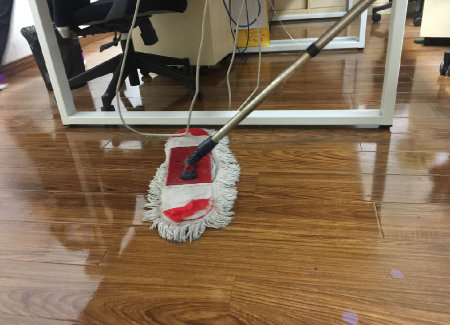 甘南木地板保洁案例