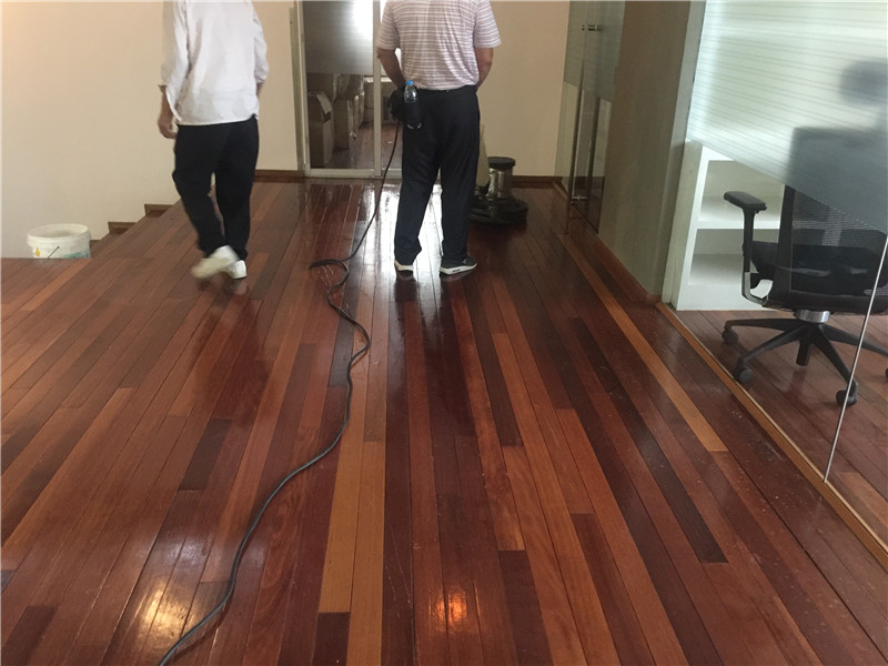 甘南地面清洗案例